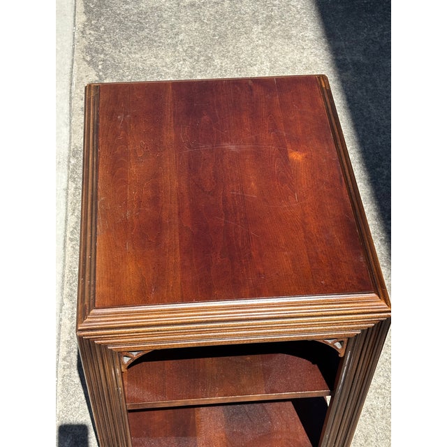 Hollywood Regency 1970s Altavista Style Lane End Table For Sale - Image 3 of 4