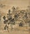 Mid 19th Century Set of 4 Antique Japanese Paintings of Temples and Landscapes – Newly Framed For Sale - Image 5 of 9