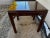 Late 20th Century Pair of Mahogany Chinese Chippendale Style End Tables With Writing Surfaces For Sale In Houston - Image 6 of 8