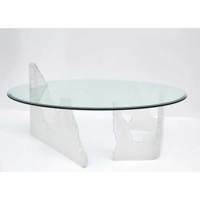 アンティークlion Glass Top Coffee Table アンティークlion Glass Top Coffee Table