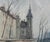 Framed "Paris 1953" French Original Oil Painting, Signed For Sale - Image 4 of 12
