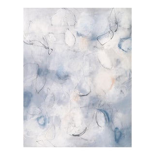 "Belonging No.3 - Quiet Compression" - Soft Abstract Artwork by Sara Richardson For Sale