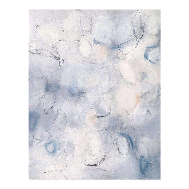 "Belonging No.3 - Quiet Compression" - Soft Abstract Artwork by Sara Richardson For Sale