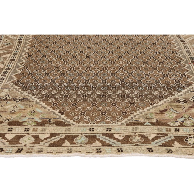 Vintage Persian Malayer Rug, 03'10 X 06'10 For Sale - Image 4 of 10
