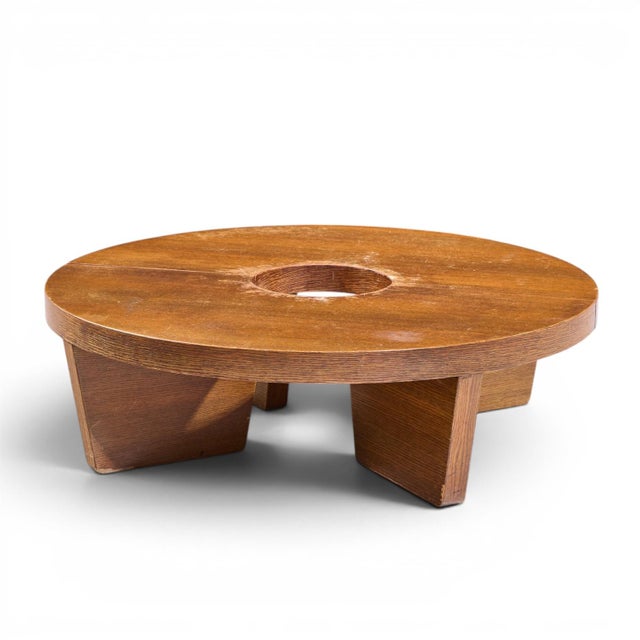 Brown Harvey Probber Nuclear Mid Century Mahogany Coffee Table For Sale - Image 8 of 9