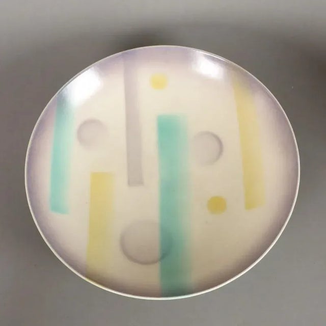 Art Deco Ceramic Bowl with Spray Decor from Karlsruher Majolila For Sale - Image 8 of 8
