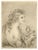 An original early 19th-century graphite drawing hebe after giovanni battista cipriani.one of a fine pair that we have for...