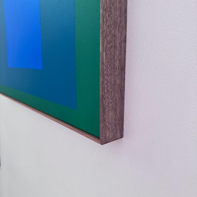 Bauhaus Contemporary Bauhaus Style Painting, Framed For Sale - Image 3 of 3