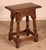 Brown Early 17th Century Oak High Stool For Sale - Image 8 of 11