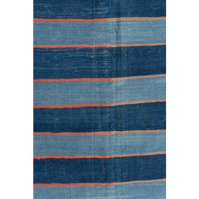 Textile Antique Indian Dhurrie Rug 11ft 6in X 22ft For Sale - Image 7 of 17