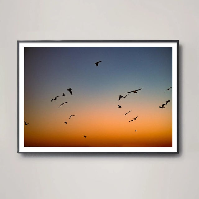 Mark Frohman "Pattern" Contemporary Coastal Scene Gradient Photograph - 20x30 For Sale - Image 4 of 4