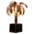Metal French Toleware Palm Tree Lamp from Maison Jansen, 1970 For Sale - Image 7 of 7