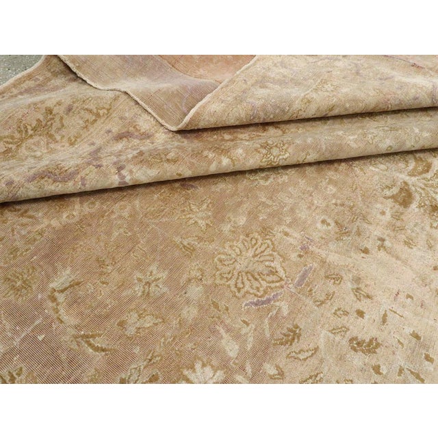 Galerie Shabab Collection Early 20th Century Handmade Turkish Silk Herekeh Room Size Carpet For Sale - Image 10 of 10