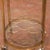 Metal Mid-Century French Brass Oval Bar Cart With Bottle Holder and Glass Shelf For Sale - Image 7 of 9