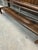 1970s Split Bamboo Rising Sun Console Table For Sale - Image 9 of 12