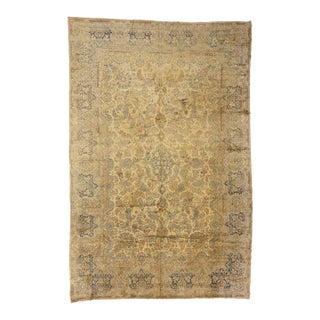Antique Persian Kerman Rug, 11'08 X 17'07 For Sale