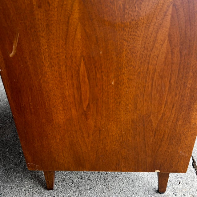 Broyhill Brasilia Highboy Dresser Midcentury For Sale - Image 11 of 12