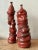 Contemporary Vintage Boho Original Studio Pottery Vases - Set of 2 For Sale - Image 3 of 7