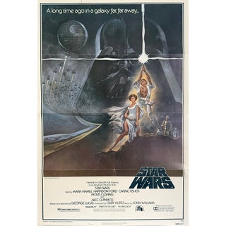 Star Wars 1977 Original Vintage Poster For Sale