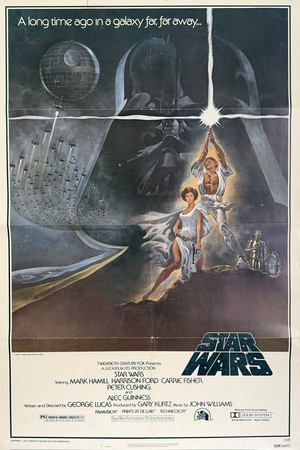 Star Wars 1977 Original Vintage Poster