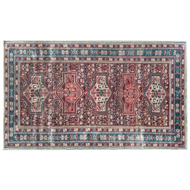 Textile Early 20th Century Shirvan Rug For Sale - Image 7 of 14