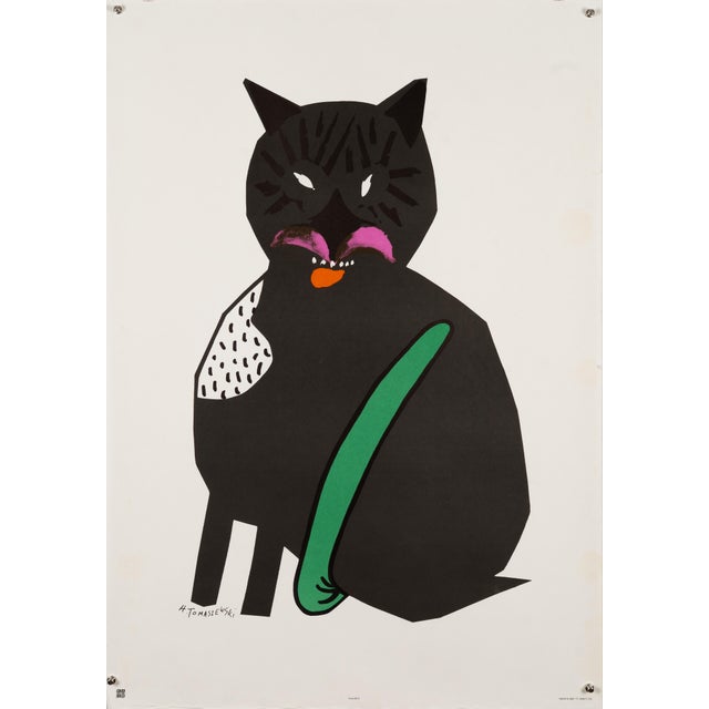Cat Poster by Henryk Tomaszewski, 1977 For Sale - Image 9 of 9