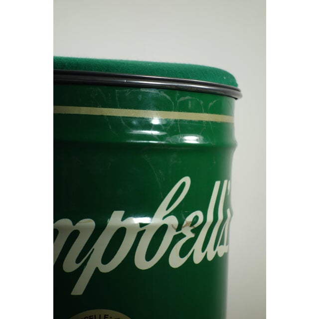 Warhol Campbell Soup Studio Stool by Dino Gavina for Studio Simon, 1970 For Sale - Image 10 of 15