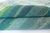 2020s Abstract Striped Horizon Hand-Knotted Wool Rug | 9'11" X 7'1" | One of a Kind For Sale - Image 5 of 8