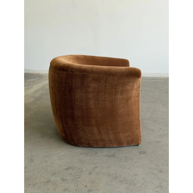 Textile Kagan Style Sculptural Lounge Chair For Sale - Image 7 of 9