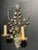 Gold 1930s French Gilt Metal Sconces - A Pair For Sale - Image 8 of 9
