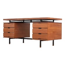 Minvielle Director's Desk by Pierre Guariche, 1960s For Sale