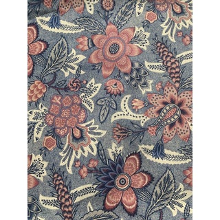 Pierre Frey Fleurs De L’Inde Floral 3.6 Yards Fabric For Sale