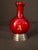 Contemporary 1990s Modern Enamel Pomegranate Dreidel Sevivon Solid Metal Gilt Hebrew Letters Base Stand For Sale - Image 3 of 14