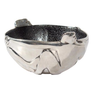 Carrol Boyes Cast Aluminum Bowl For Sale