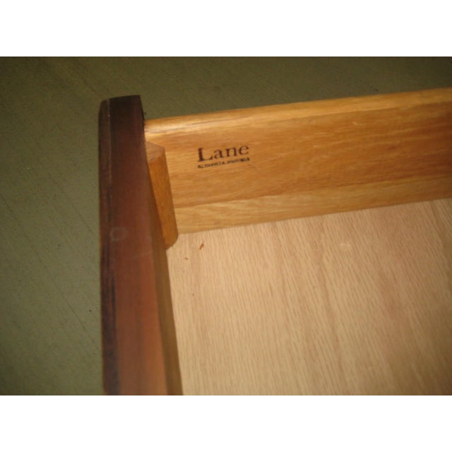Brown Warren Church for Lane Model 908-7 Perception Walnut End Table MidCentury For Sale - Image 8 of 11