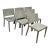 Piero Lissoni for Kartell Lizz Stacking Chairs, Set of Six For Sale