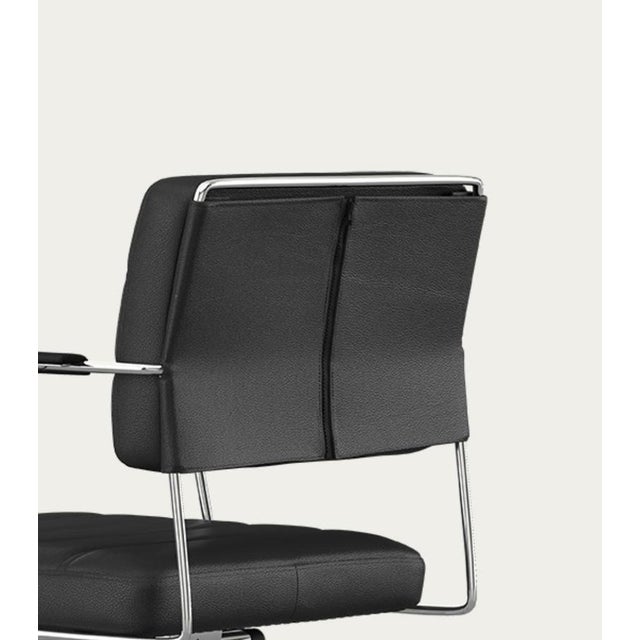 Textile Time Chair in Chrome by Henrik Tengler For Sale - Image 7 of 12