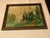 Mid 20th Century Set of Two Matching Vintage 1950s Landscape Dogwood Paintings, Framed For Sale - Image 5 of 11