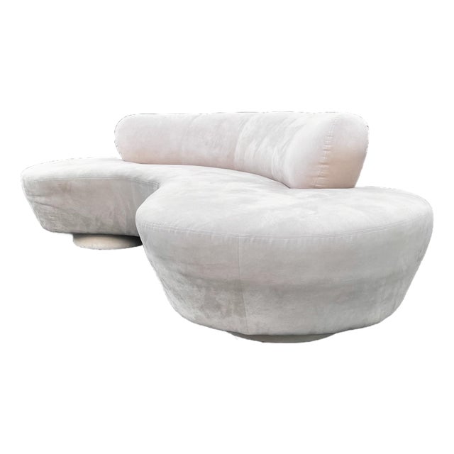 Vintage Serpentine Cloud Sofa | by Vladimir Kagan for Directional For Sale