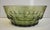 1950s Vintage Hazel-Atlas Green Glass Salad Serving Bowl For Sale - Image 5 of 9