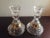 1970s 1970s Crystal Gold Tone Banding Candlestick Holders - Set of 2 For Sale - Image 5 of 7