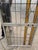Antique Victorian Amber Stained Leaded Glass Double Window Converted to Door For Sale - Image 11 of 18