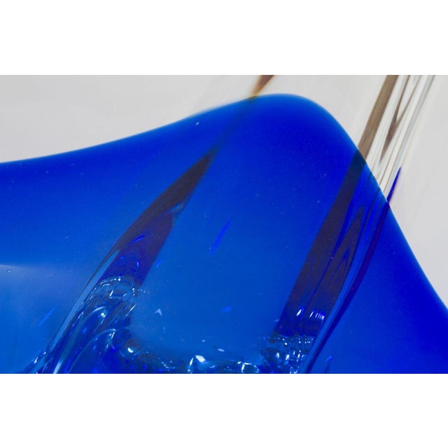 Scandinavian Modern Glass Bowl, 1950s For Sale - Image 15 of 18