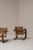Gold Mid-Century Rope Chair by Audoux & Minet, France, 1950s For Sale - Image 8 of 15