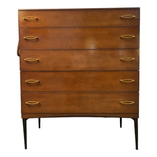 1960s Heywood Wakefield Contessa Series Mid-Century Highboy Dresser For Sale