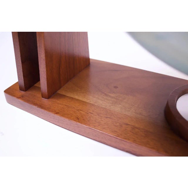 Replogle Globes 1960s Replogle 'Comprehensive' Illuminated Globe on Walnut Base For Sale - Image 4 of 13