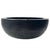 Mid 20th Century Italian Murano Black Art Glass Bowl Signed Boudin Murano For Sale - Image 4 of 9