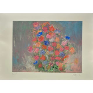 Martine Goeyens, Il Mio Bouquet, 21st Century, Original Digigraph Print For Sale