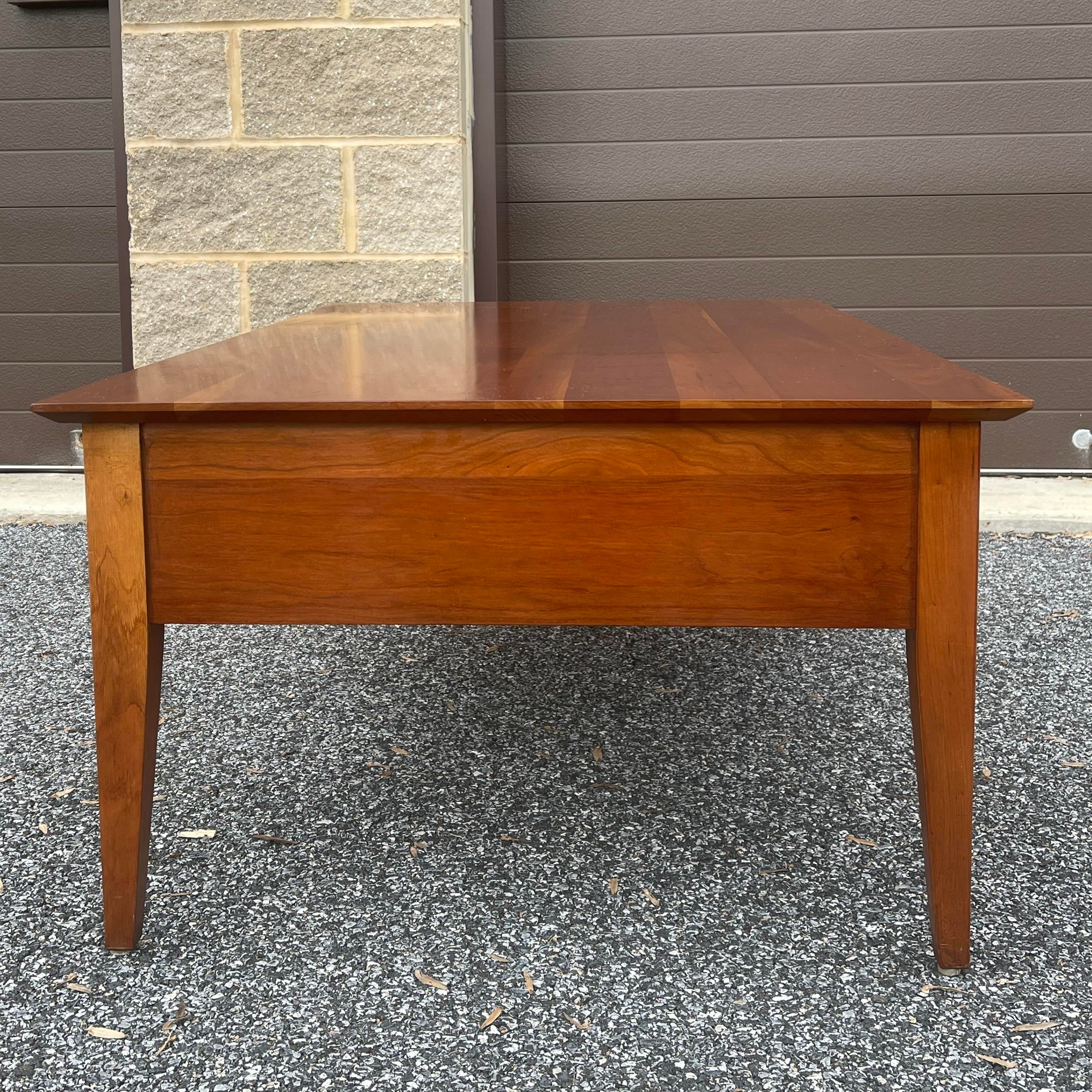 21st Century Ethan Allen Impressions Shaker Solid Cherry Large 2 Drawer ...