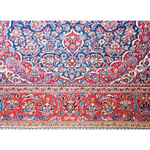 Early 20th Century Persian Kashan Rug For Sale - Image 16 of 16